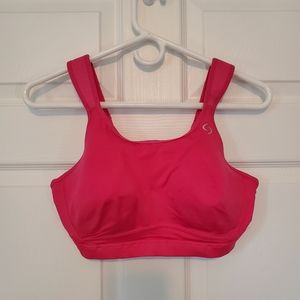 Moving Comfort Maia Sports Bra in Bright Pink - 34DD